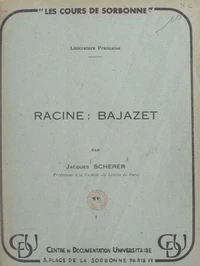 Racine : Bajazet
