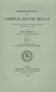 Correspondance du cardinal Jean du Bellay