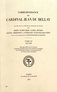 Correspondance du cardinal Jean du Bellay