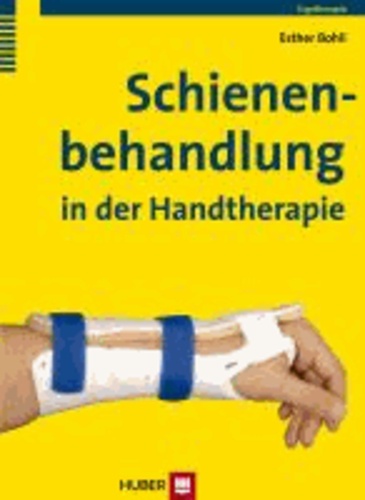 Schienenbehandlung in der Handtherapie.