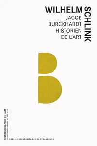 Jacob Burckhardt historien de l'art