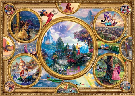 DISNEY DREAMS COLLECTION, 2000 PCS