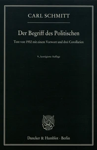 Der Begriff des Politischen