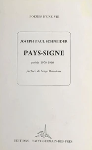 Pays-signe : poésie, 1970-1980