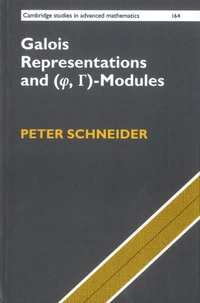 Galois Representations and (Phi, Gamma)-Modules