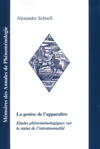 La genèse de l'apparaitre