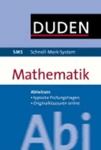 Schnell-Merk-System Abi Mathematik.