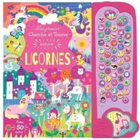 Mon premier cherche et trouve sonore Licornes