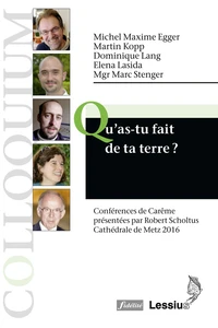 Qu'as-tu fait de la terre ?