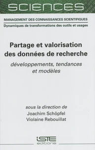 Partage et valorisation des données de recherche