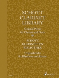 Rudolf Mauz - Schott Library Series  : Schott Clarinet Library - Original Pieces. clarinet in Bb and piano. Partition et partie..