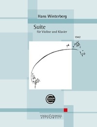 Hans Winterberg - Suite - für Violine und Klavier, violin and piano.