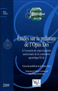 Etudes sur la prélature de l'Opus Dei