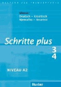 Schritte plus 3 + 4. Glossar Deutsch-Kroatisch - Deutsch als Fremdsprache.