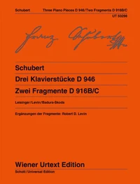 Three Piano Pieces D 946 and Two Fragmentary Piano Pieces D916/C