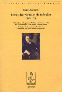 Textes théoriques et de réflexion (1885-1925)