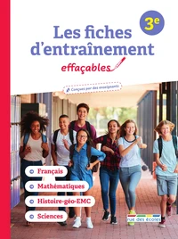 Les fiches entraînement effaçables 3e