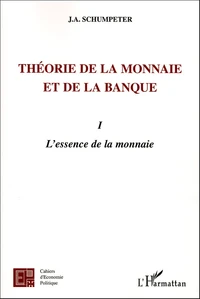 Théorie de la monnaie et de la banque