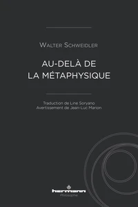 Au-delà de la métaphysique