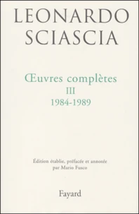 Oeuvres Completes. Tome 3, 1983-1989