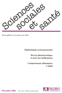 Pascale Bourret et Danièle Carricaburu - Sciences Sociales et Santé Volume 26 N° 4, Déce : .