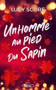 Un homme au pied du sapin