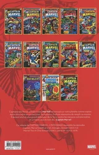 Captain Marvel  L'intégrale 1976-1978