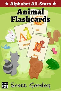 Alphabet All-Stars: Animal Flashcards