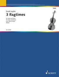 Scott Joplin - 3 Ragtimes - viola and piano..