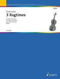 Scott Joplin - Trois ragtimes - violin and piano..