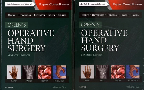 Green's Operative Hand Surgery. 2 volumes 7th edition