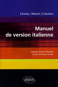 Manuel de version italienne