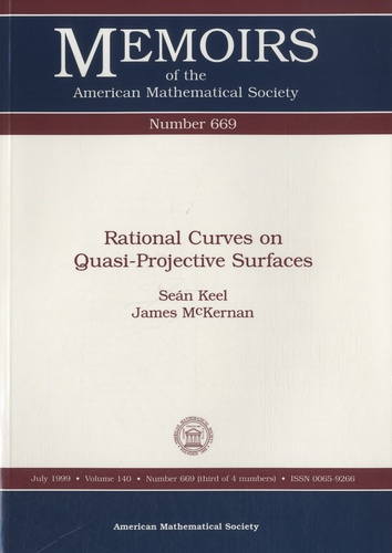 Sean Keel et James Mckernan - Rational Curves on Quasi-projective Surfaces.