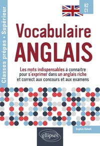 Vocabulaire anglais B2-C1