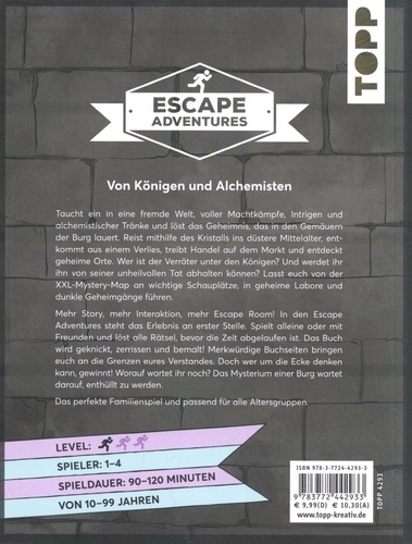 Escape Adventures. Von Königen und Alchemisten