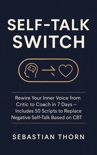 Self-Talk Switch: Rewire Your Inner Voice from Critic to Coach in 7 Days – Includes 50 Scripts to Replace Negative Self-Talk Based on CBT