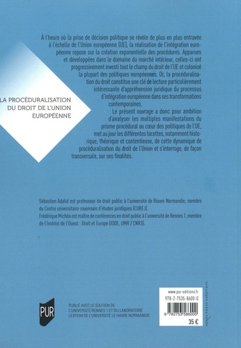 La procéduralisation du droit de l'Union européenne