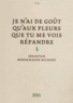 Sébastien Bonnemason-Richard - Je n'ai de goût qu'aux pleurs que tu me vois répandre.