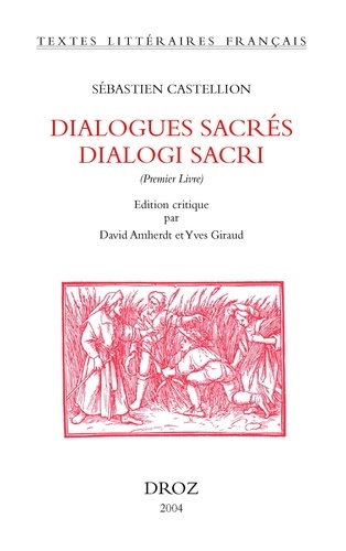 Dialogues sacrés dialogi sacri. Premier Livre