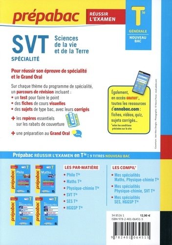 SVT spécialité Tle générale  Edition 2020-2021