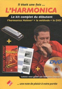 Sébastien Charlier - Il était une fois l'harmonica - Le Kit complet du débutant. 2 DVD