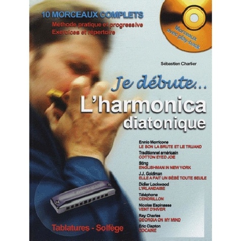 Sébastien Charlier - L'harmonica diatonique. 1 CD audio