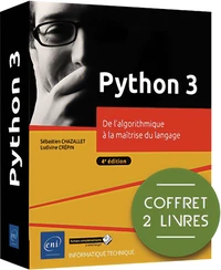 Python 3, de l'algorithmique à la maitrise du langage