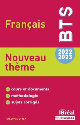 BTS français. Dans ma maison  Edition 2022-2023