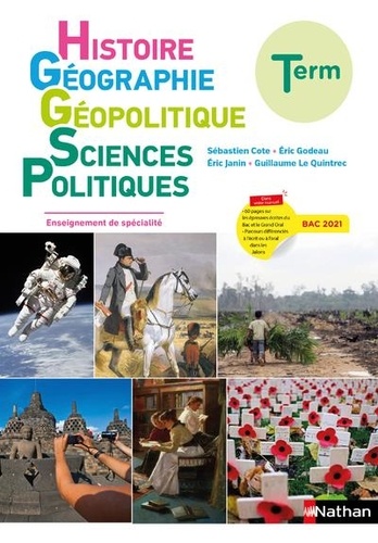 Sébastien Cote et Eric Godeau - Histoire Géographie Géopolitique Sciences Politiques Terminale.
