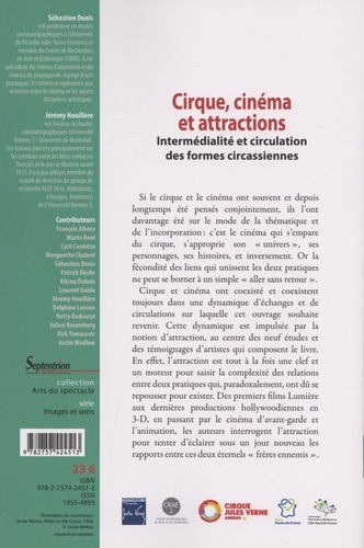 Cirque, cinéma et attractions. Intermédialité et circulation des formes circassiennes