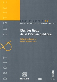 Sébastien Depre et Cédric Molitor - Etat des lieux de la fonction publique - Actes de la matinée d'études organisée par l'Association francophone des sciences de l'administration et de la gestion publiques Bruxelles, le 6 mai 2004.