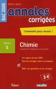 Chimie Enseignement obligatoire et de spécialité Bac Série S