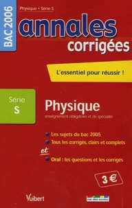 Physique Enseignement obligatoire et de spécialité Bac Série S