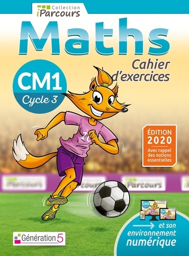 Maths CM1 iParcours. Cahier d'exercices  Edition 2020